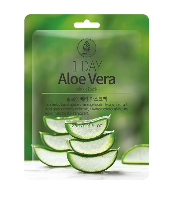 MEDB Mască cu Aloe Vera – Hidratare și Revitalizare