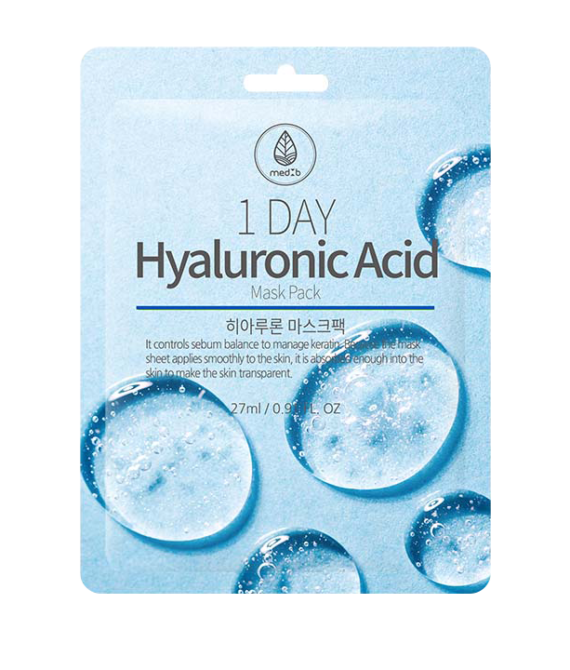 MEDB Mască cu Acid Hialuronic – Hidratare și Elasticitate