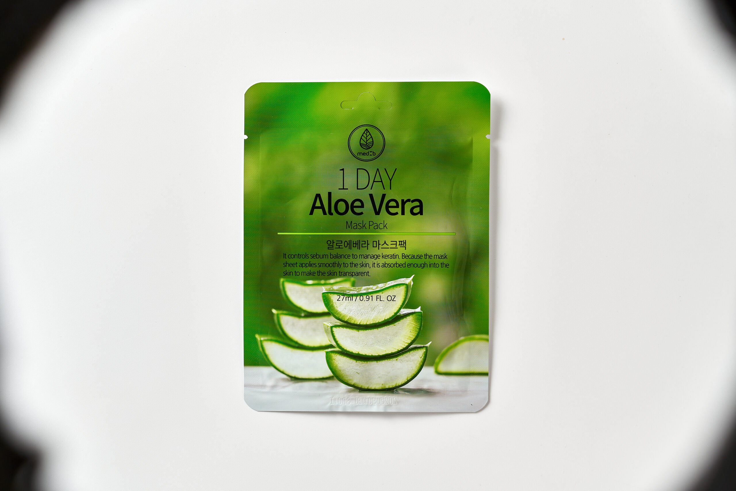 MEDB Mască cu Aloe Vera – Hidratare și Revitalizare - imagine 2