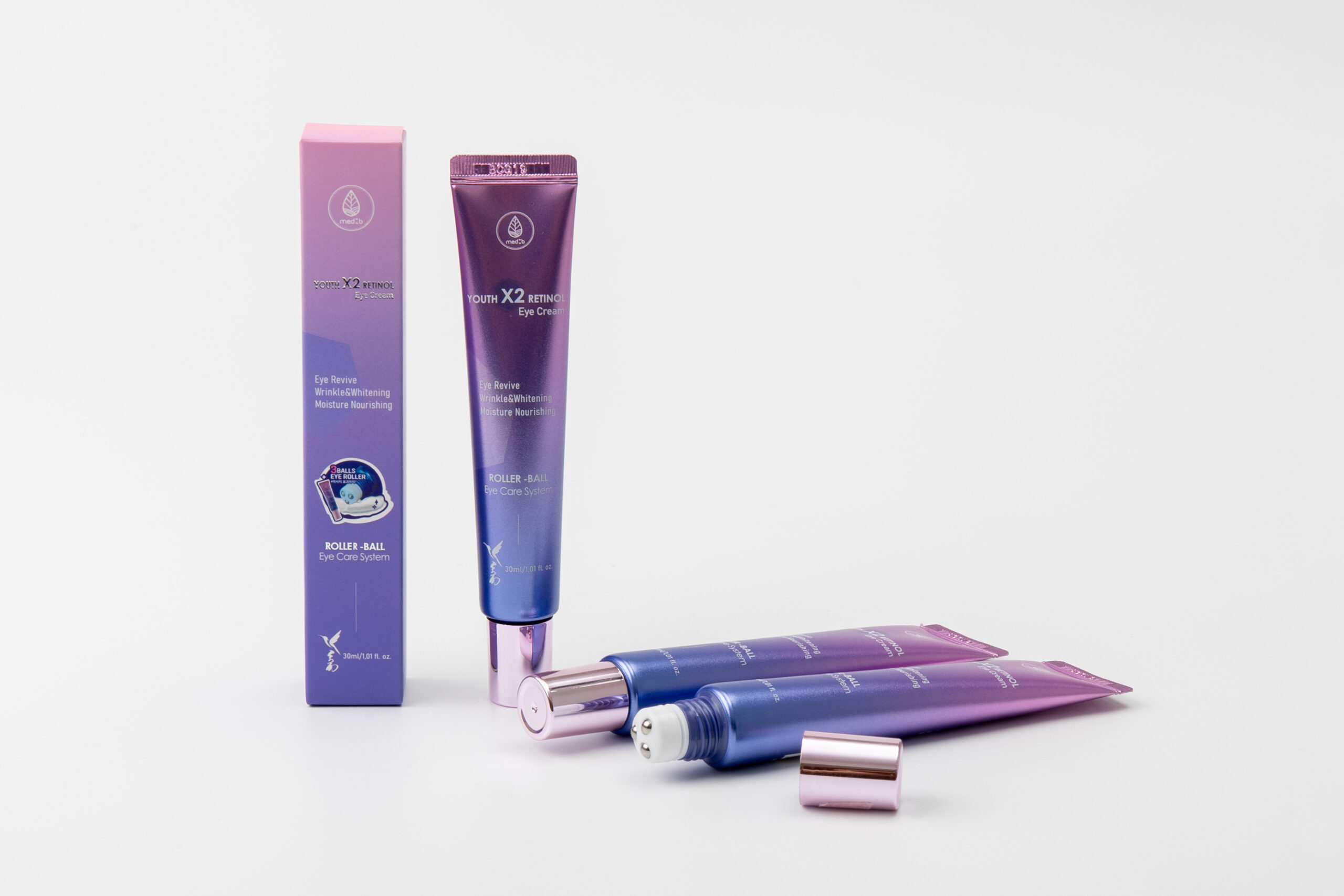 MEDB Youth X2 – Cremă antirid pentru ochi cu Retinol și Peptide - imagine 9